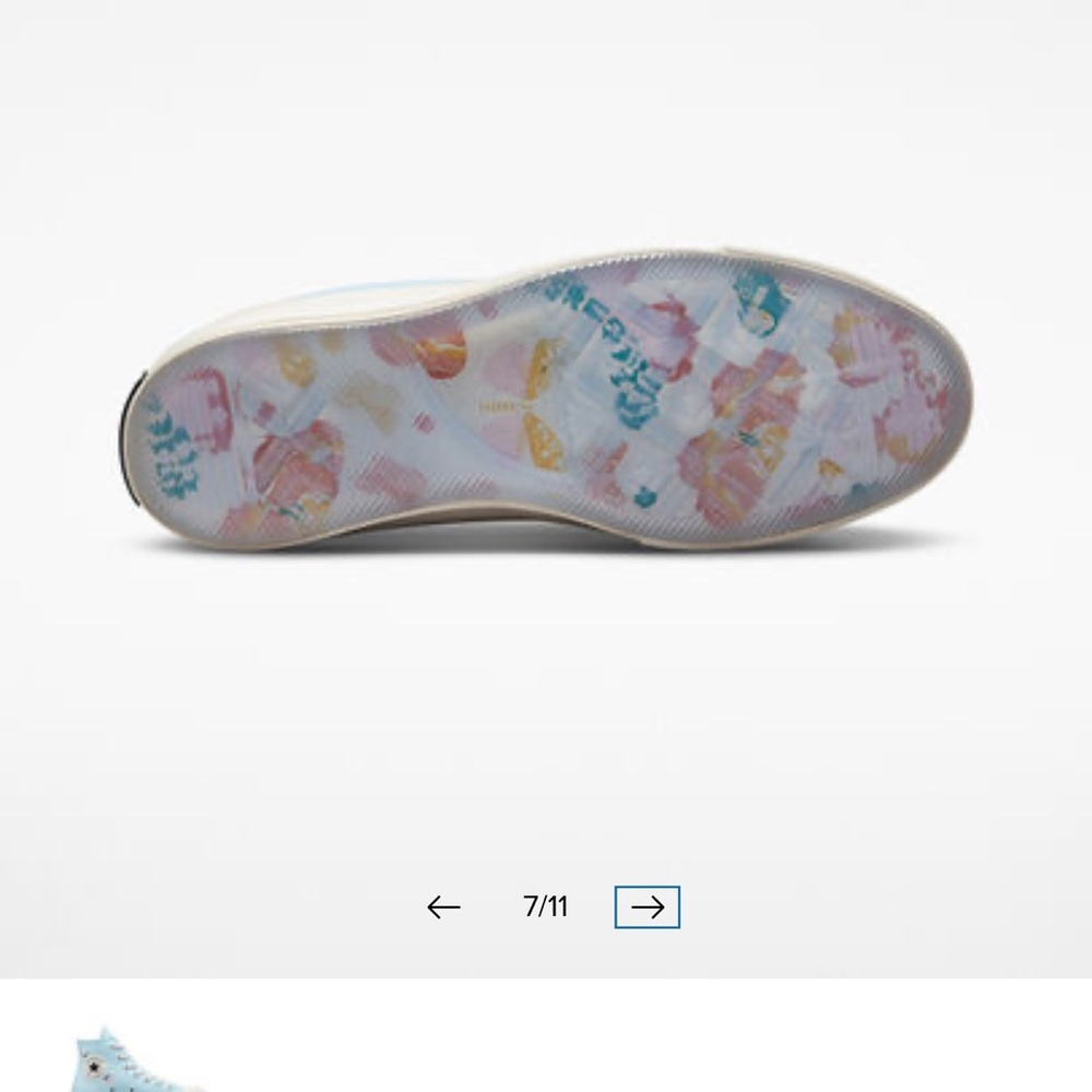 Light Blue Converse - Picture 8 of 8